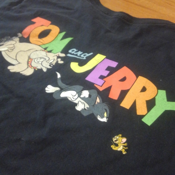 🐈 🐀 Tom and Jerry Shirt 🔥 Large 📺 Cartoon TV Classic Cat 😺 & Mouse 🐀 😊 - Picture 10 of 10